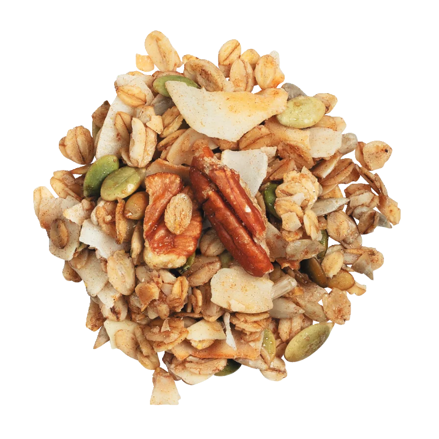 Nr. 5 Muesli crocant cu nuci pecan și migdale, organic - 250gr I JUST LOVE BREAKFAST