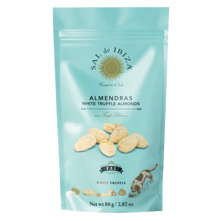 Almendras - Migdale cu trufe albe, 80gr Sal de Ibiza