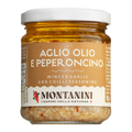 Usturoi tocat cu ulei și chili - 180 gr MONTANINI, PIEMONT