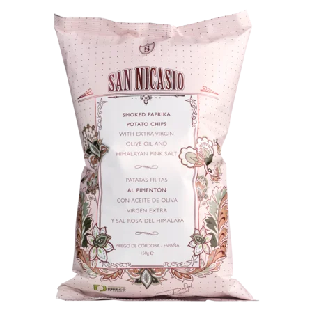 Chipsuri cu chili de vară, 150gr San Nicasio