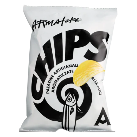 Chipsuri cu aromă hamsii, 100gr Armatore