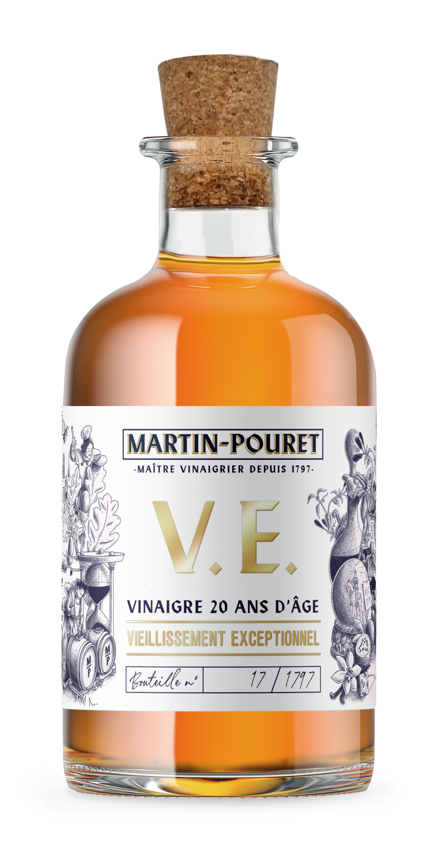 Oțet maturat 20 ani, 200 ml, Martin Pouret, Franța
