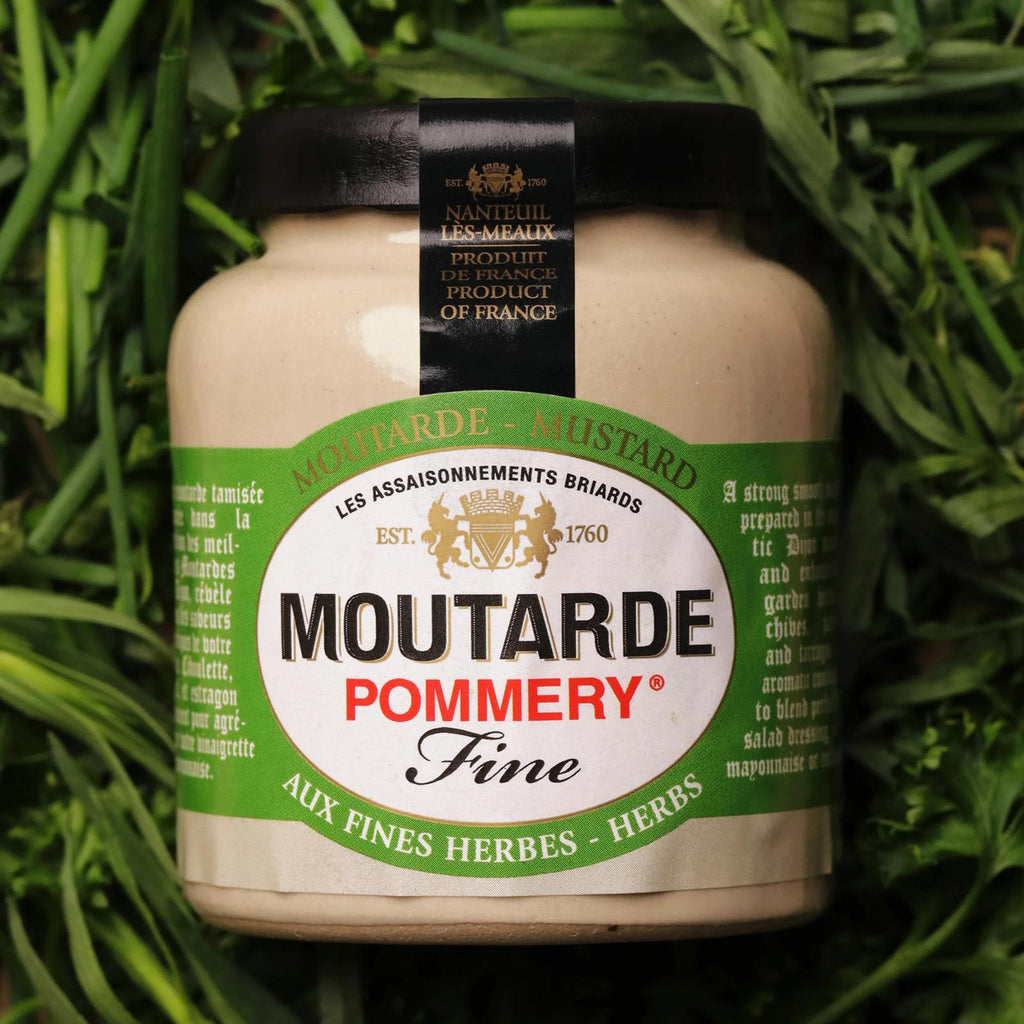 Muștar Pommery® cu ierburi fine, 100 gr - Moutarde de Meaux® Pommery®