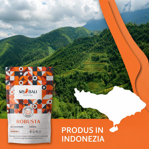 Cafea Robusta aromatică, 250gr MYBALI