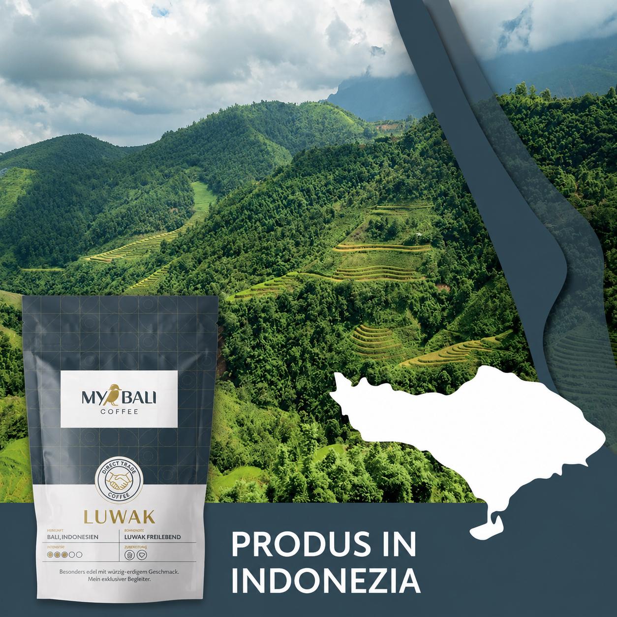 Luwak Cafea Premium pentru Cunoscători, 100gr MYBALI
