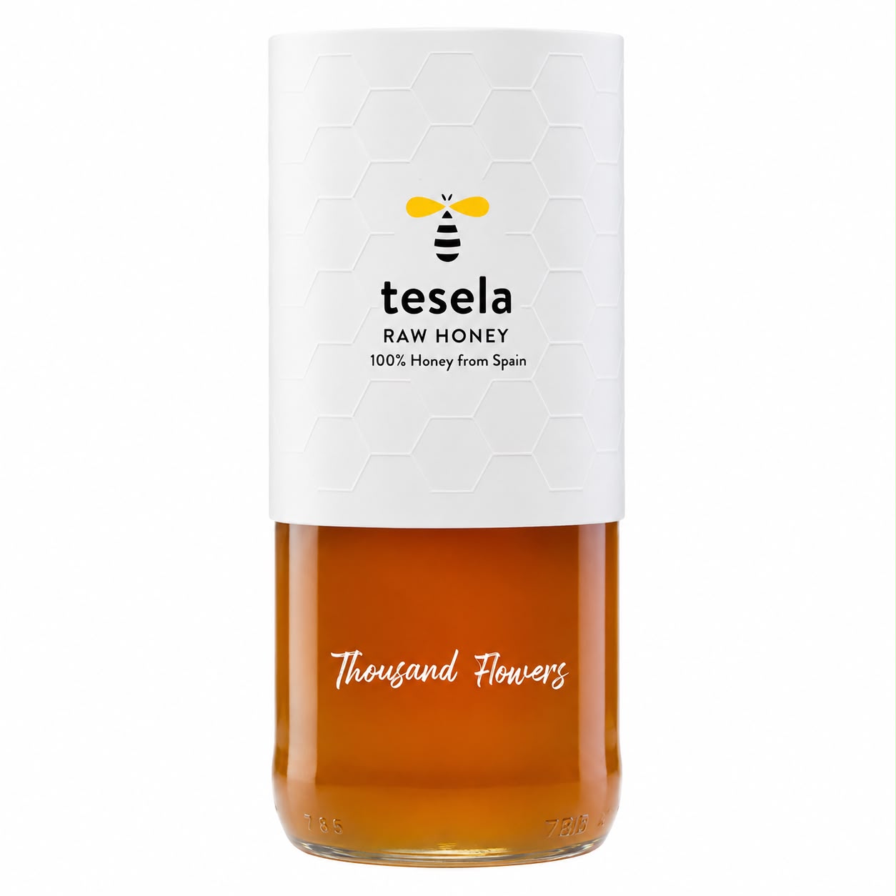Miere pură de albine multifloră, Premium, 320gr Tesela
