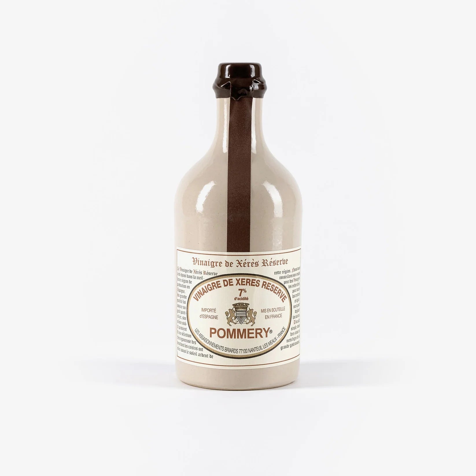 Oțet de vin Sherry 7% 500 ml Pommery® -  Moutarde de Meaux® Pommery®