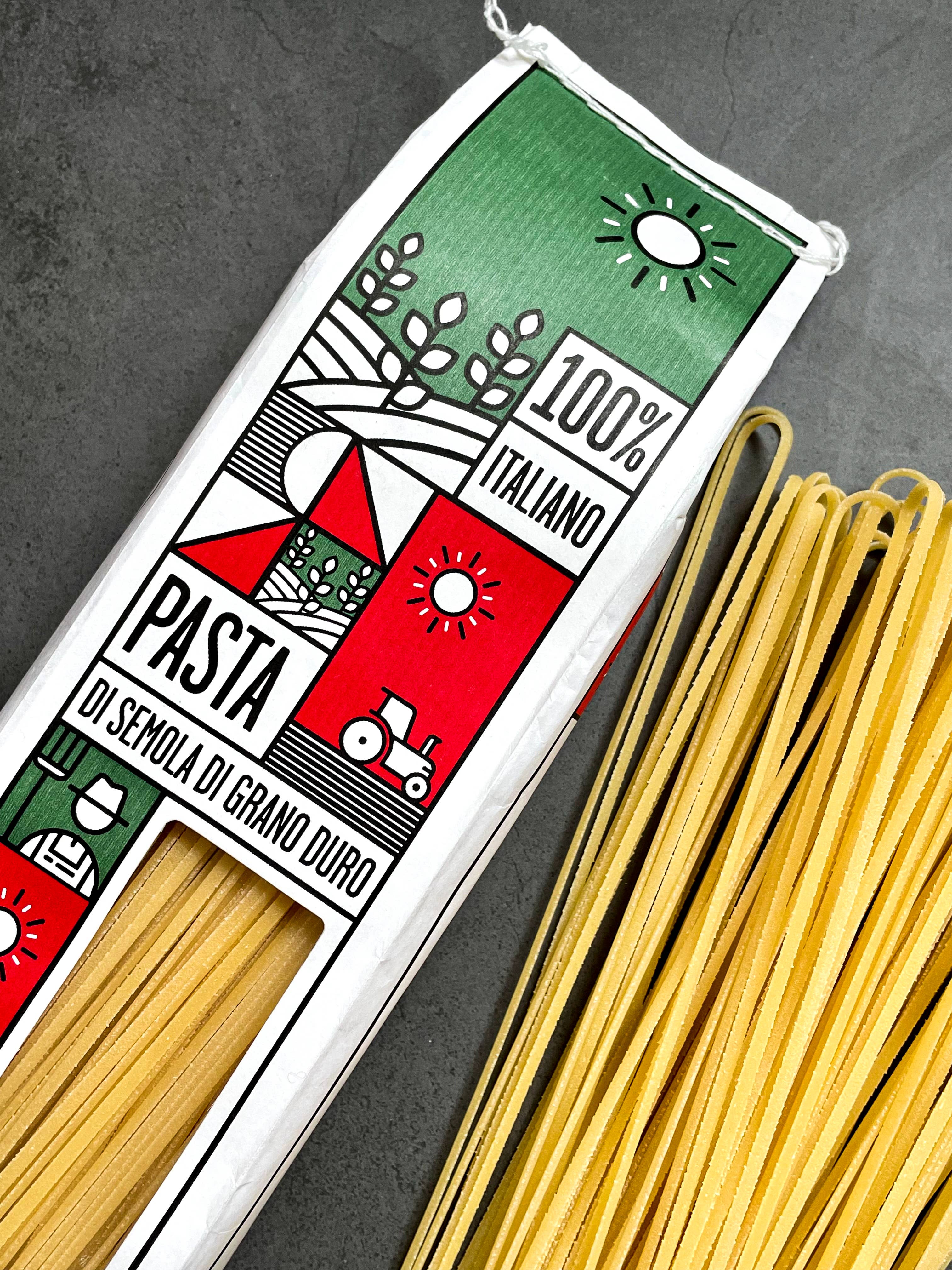 Linguine - paste artizanale 100% italiene, 500gr Vallillo