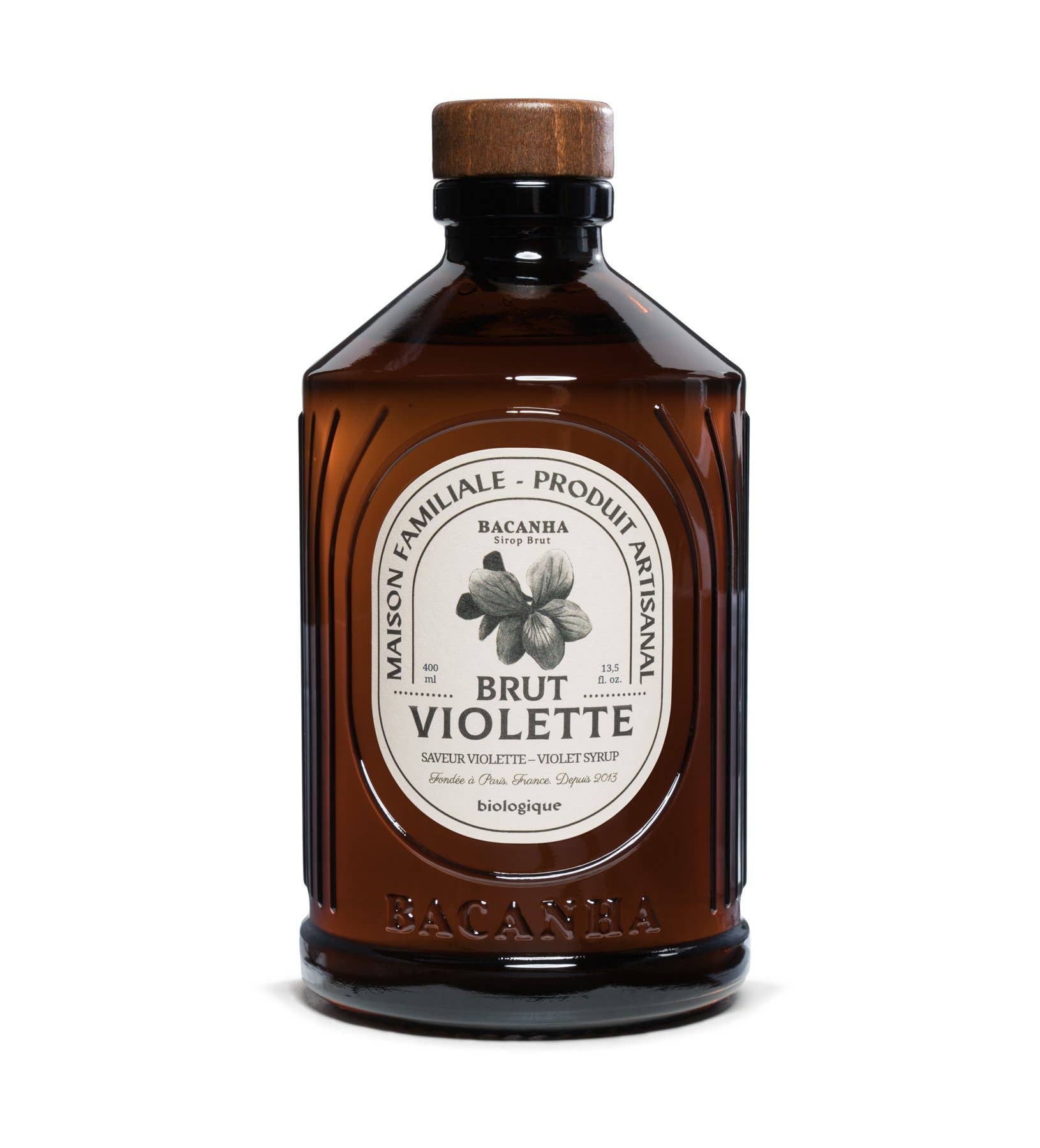 Sirop de violete crud, 400ml Bachana