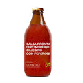 Sos de roșii cherry gata preparat cu ardei bio, 330gr Convivia