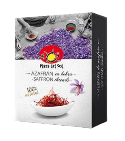 Fire de șofran cu 4 plicuri, 240mg Plaza del Sol