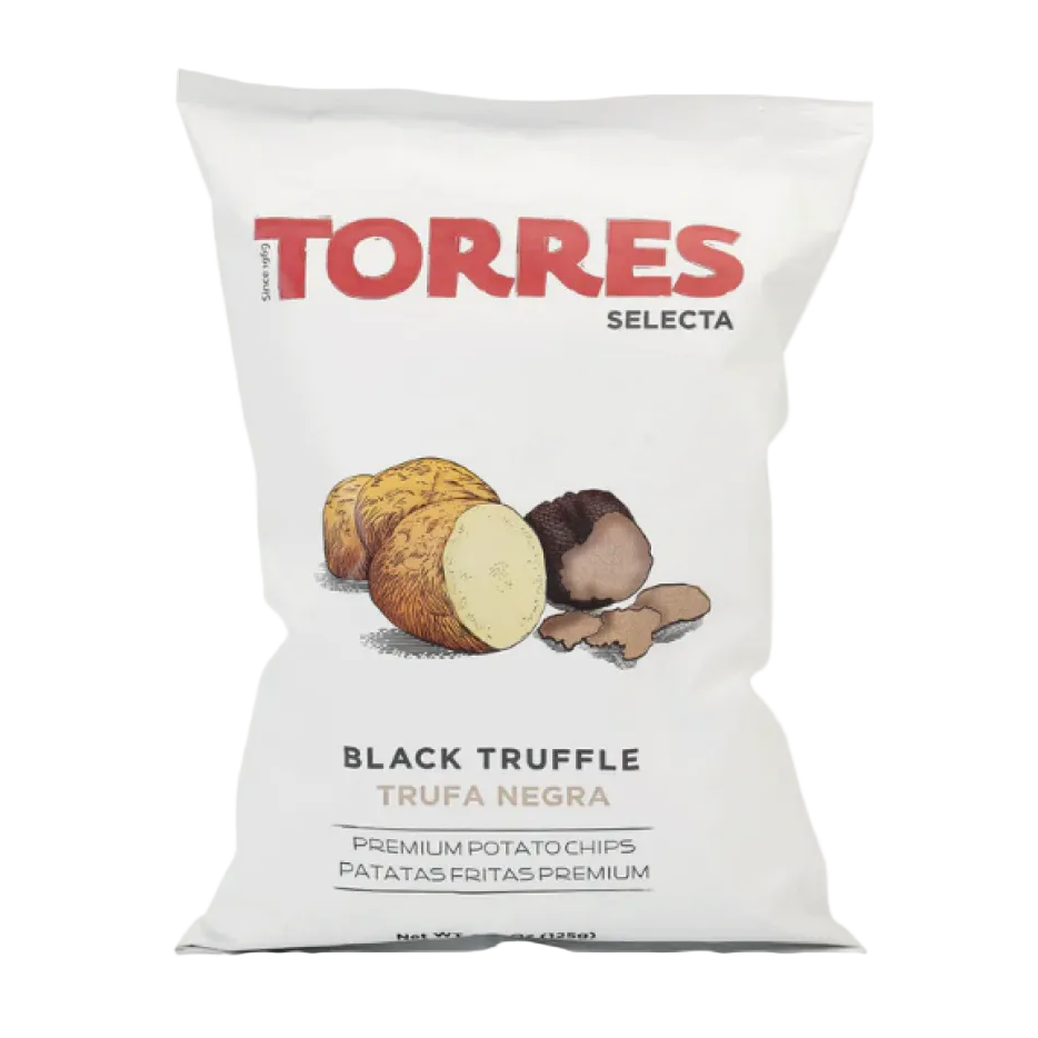 Chipsuri cu trufe negre, 125gr Torres