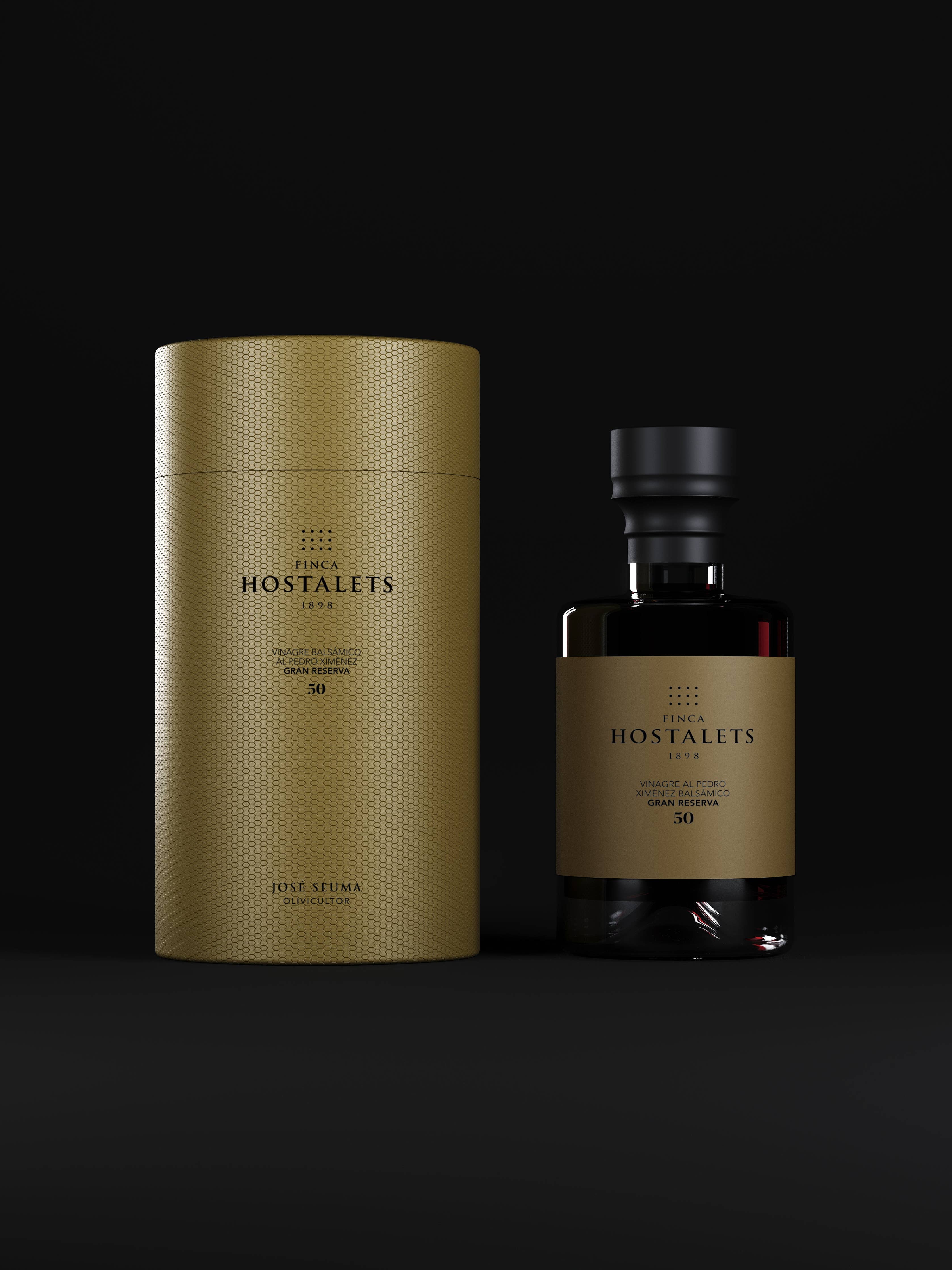 Oțet balsamic de 50 de ani - D.O. Montilla–Moriles, 100 ml Finca Hostalests