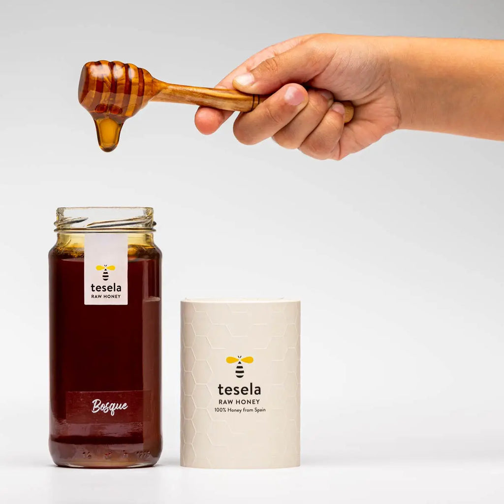 Miere de albine de pădure Premium Pură, 320gr Tesela