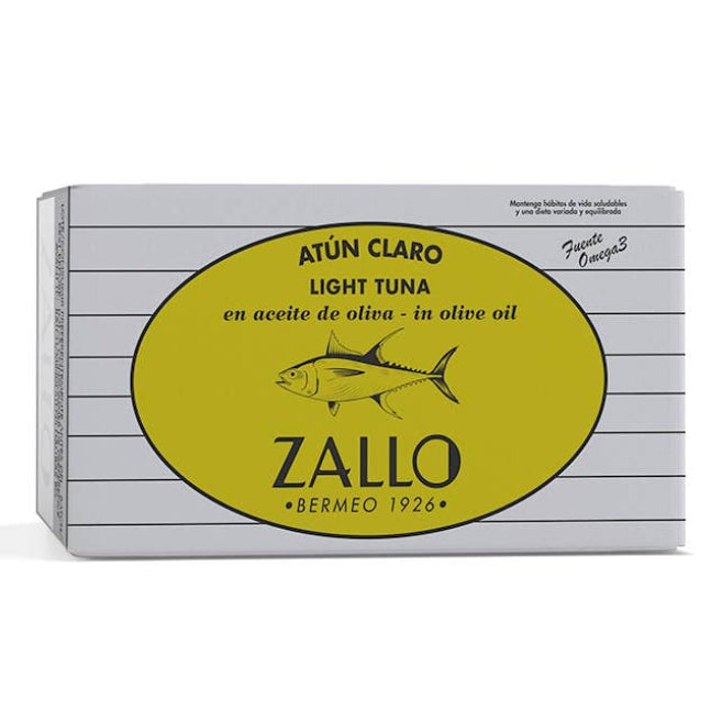 Ton galben în ulei de măsline, 112gr Zallo