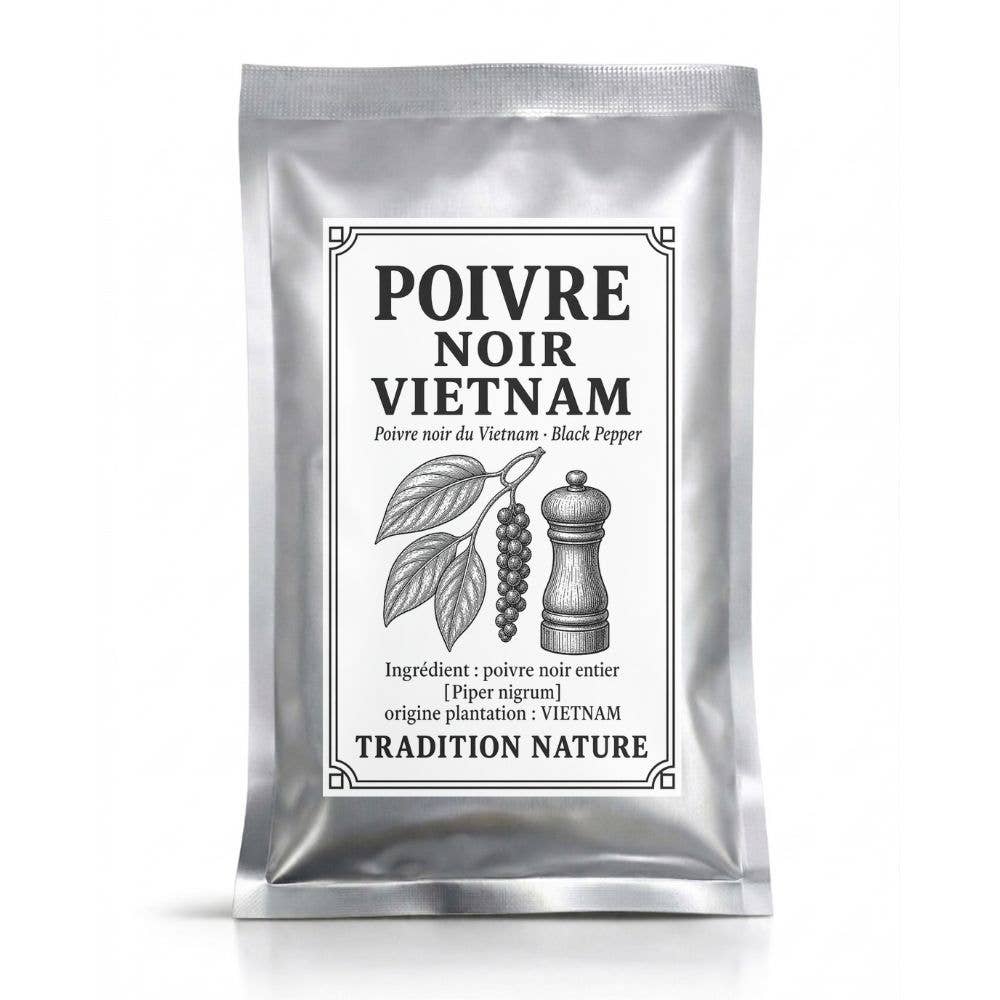 Piper negru vietnamez integral, 35gr Tradition Nature