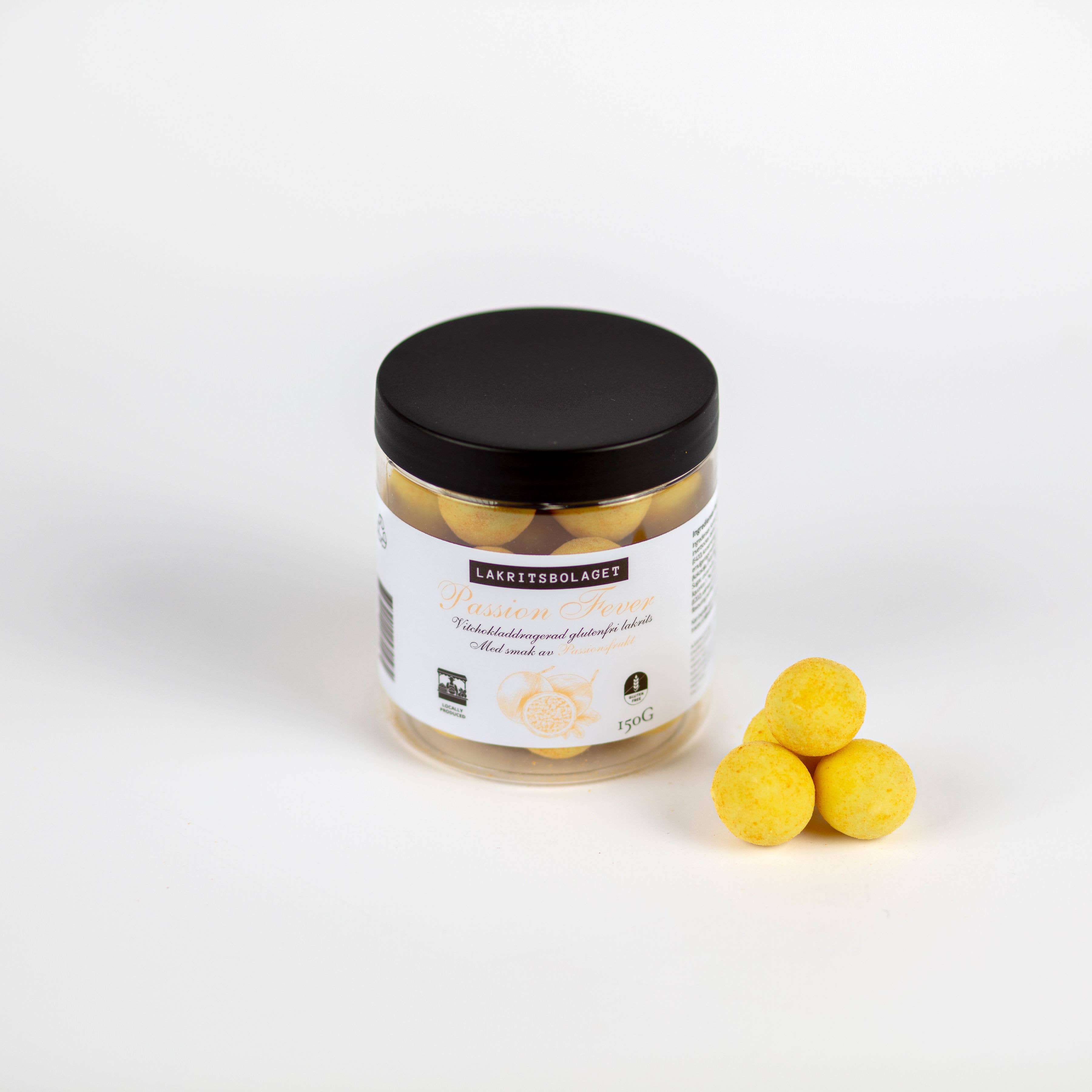 FEBRA PASIUNII | Lemn dulce fără gluten cu fructul pasiunii, 150gr Lakritsbolaget