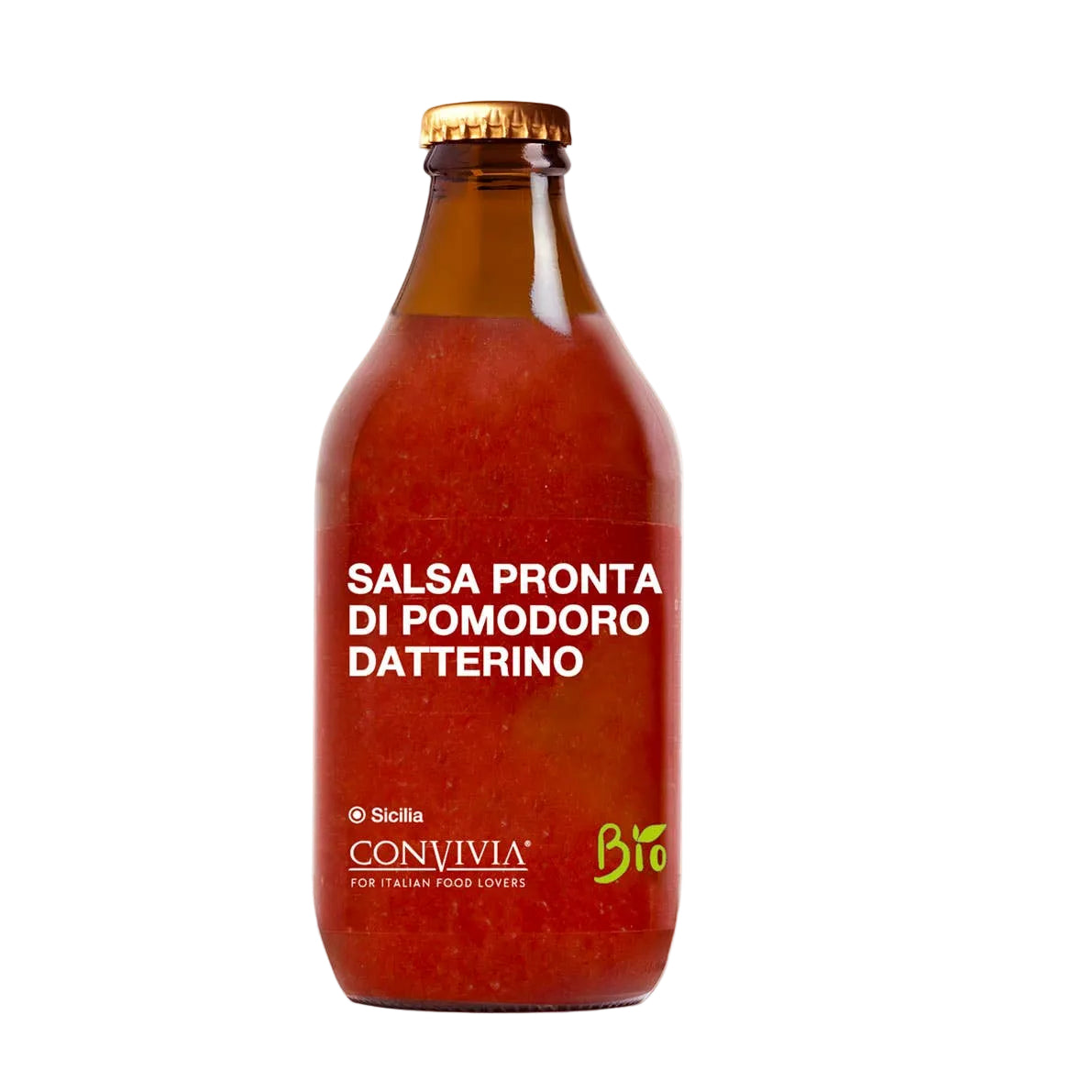 Sos gata preparat de roșii cherry bio, 330gr Convivia