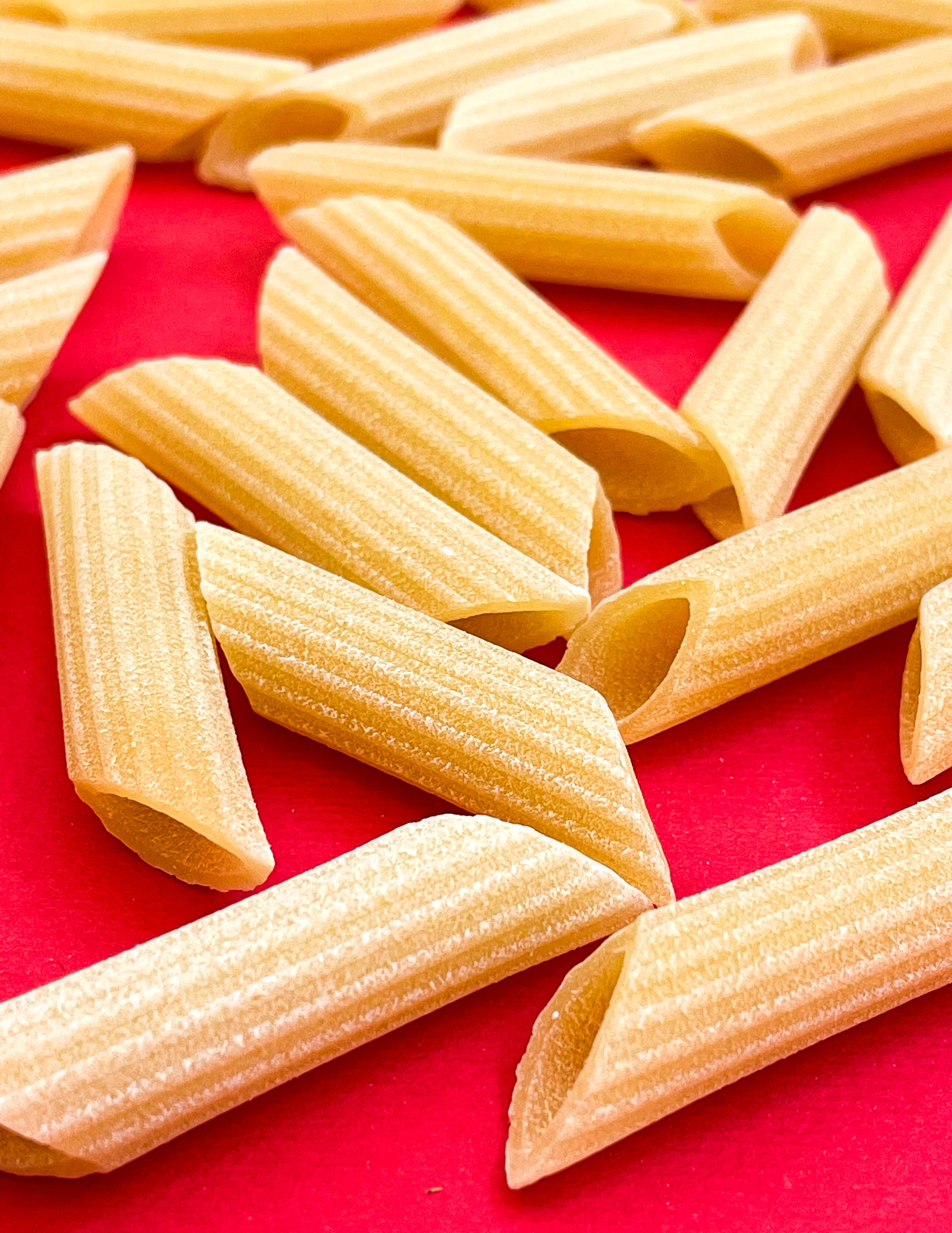 Penne Rigate - Paste artizanale 100% italiene, 500gr Vallillo