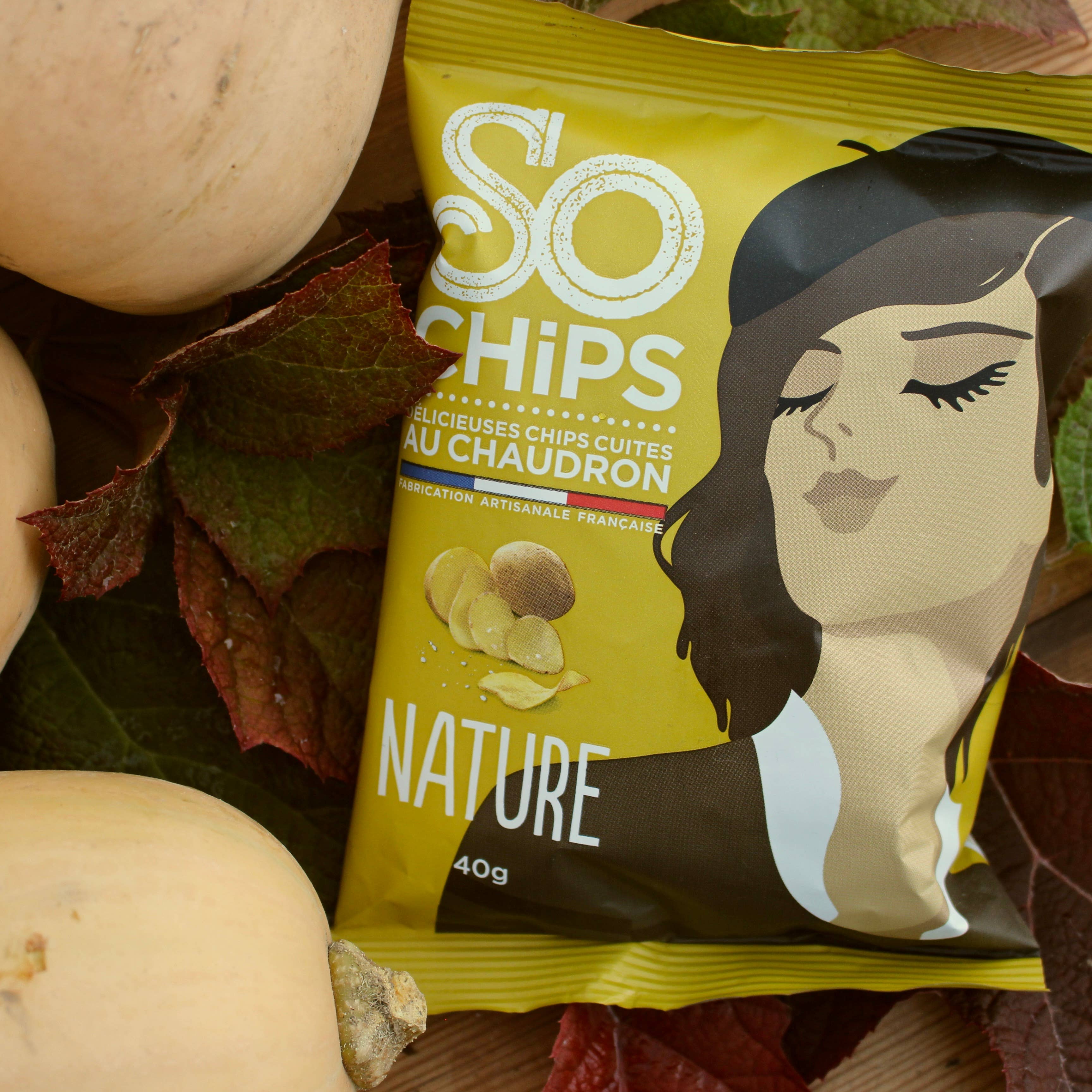 Chipsuri Nature, 40gr SO Chips