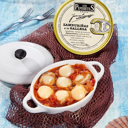 Scoici în stil galician - 120gr Los Peperetes