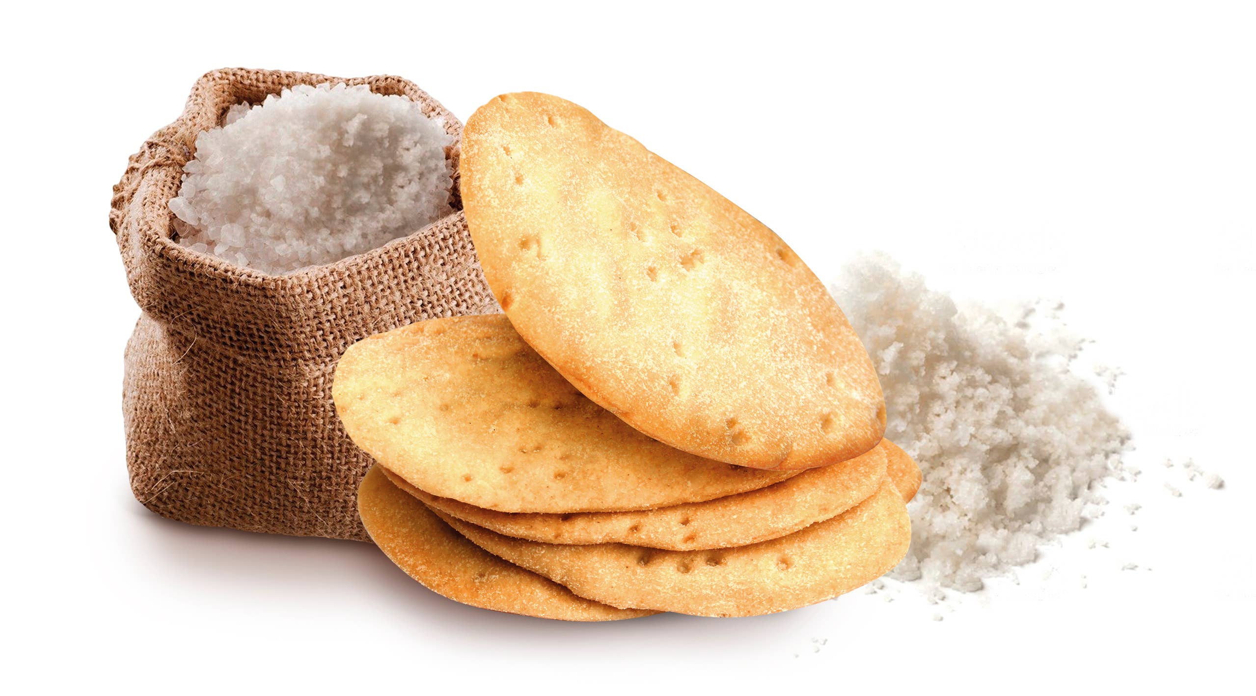 Biscuiți cu sare de mare Bretania și ulei de măsline (gustare din biscuiți), 100gr Lady Joseph