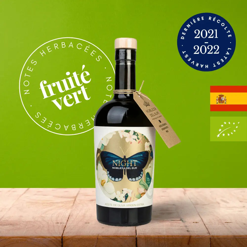 Ulei de măsline extravirgin organic „Night”, 500ml Nobleza del Sur