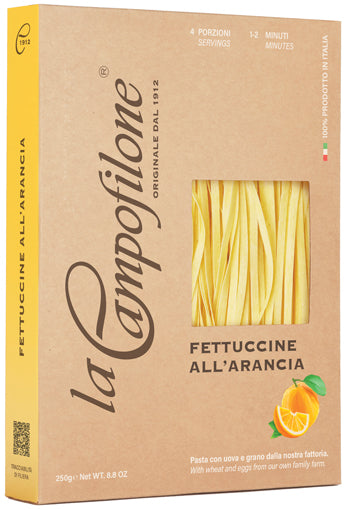 Paste Fettuccine cu portocala, 250 gr - La Campofilone