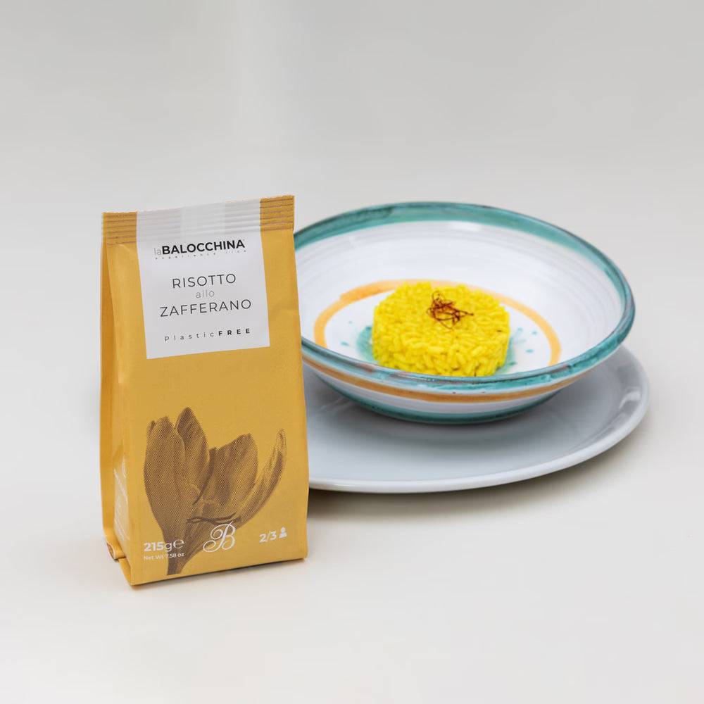 Mix pentru risotto cu șofran, 215gr  La Balocchina