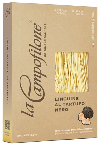 Paste Linguine cu trufe negre, 250 gr - La Campofilone