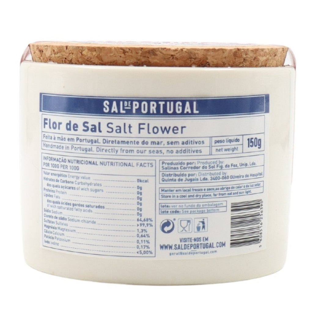 Sare Fleur de Sel, 150gr Sal de Portugal