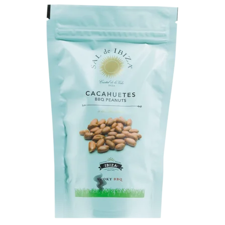 Cacahuetes - Afumate Grătar, 80gr Sal de Ibiza