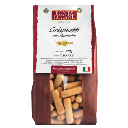 Grisine cu rozmarin, 200gr Bontà Lucane