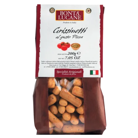 Grisine cu aromă de pizza, 200gr Bontà Lucane